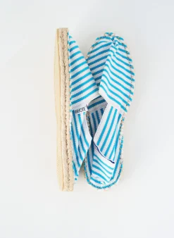 Espadrilles Payote Bleu Talon Plat Jusqu'à 3cm