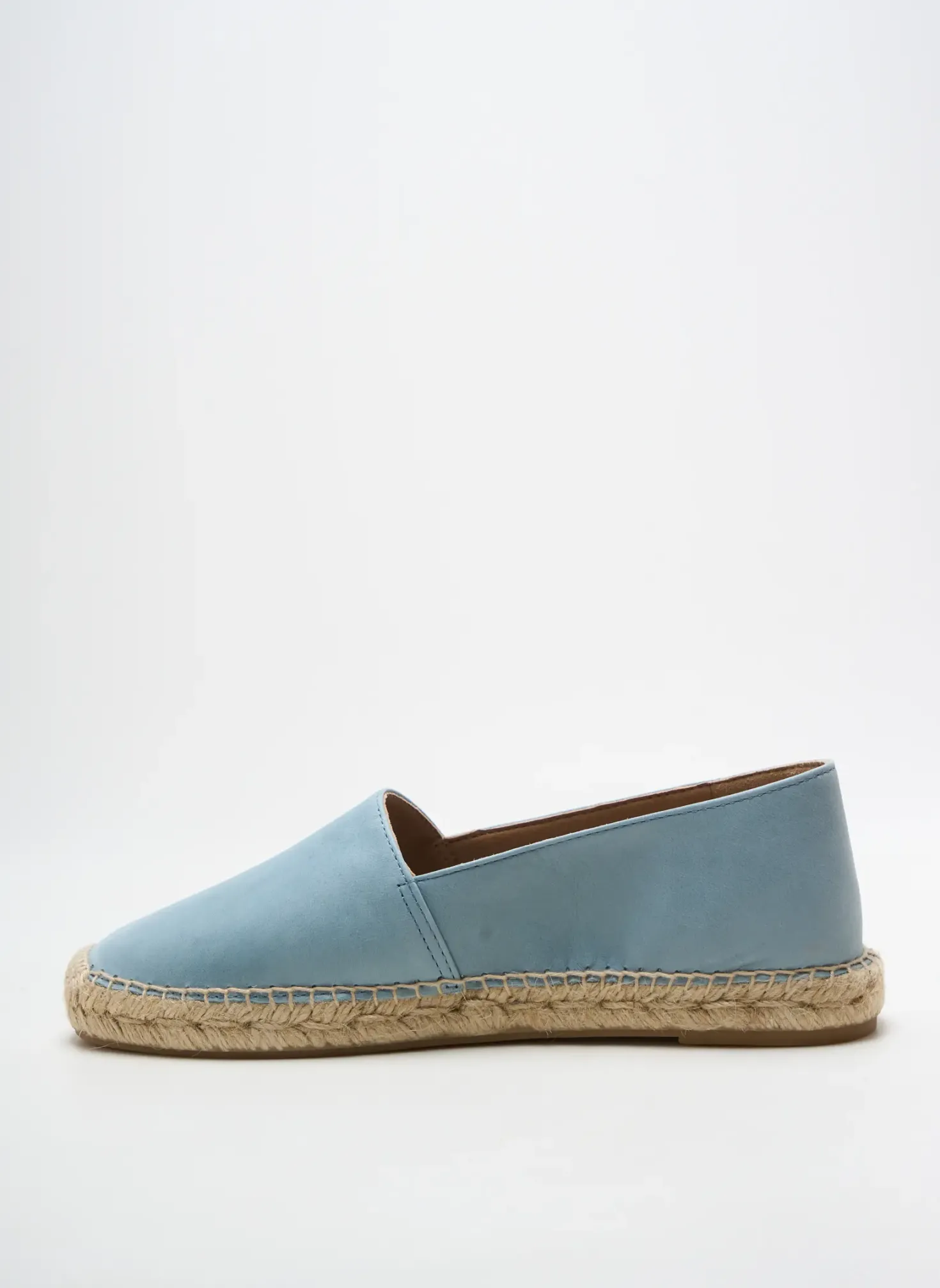 Espadrilles Pölka Bleu Talon Plat Jusqu'à 3cm