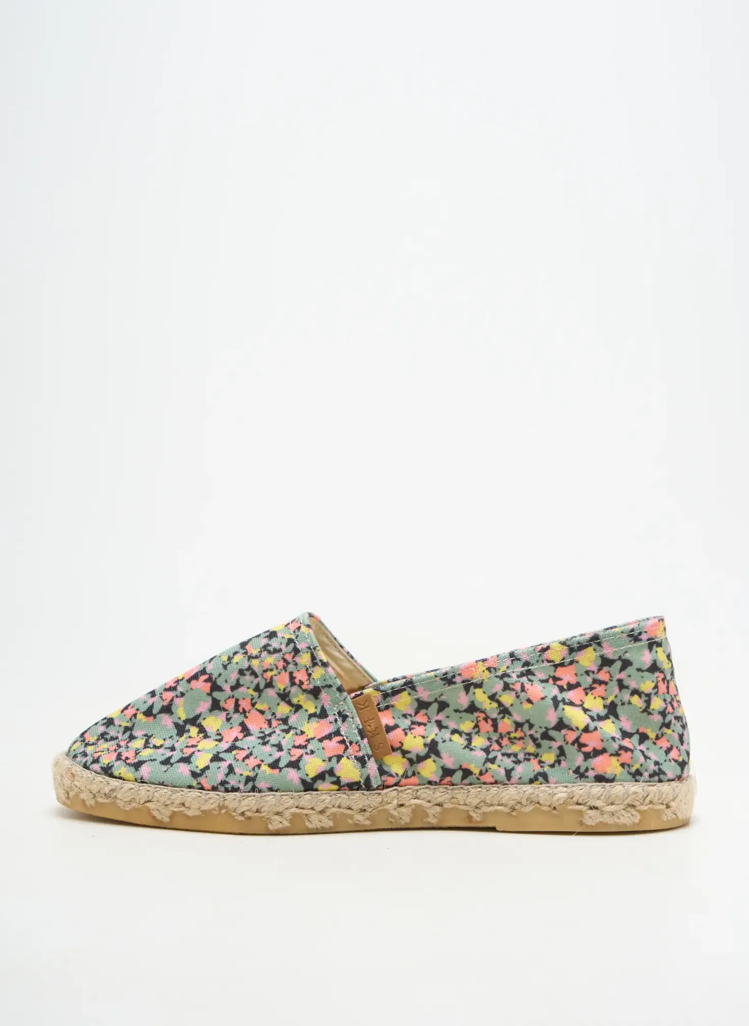 Espadrilles Skfk Vert Talon Plat Jusqu'à 3cm