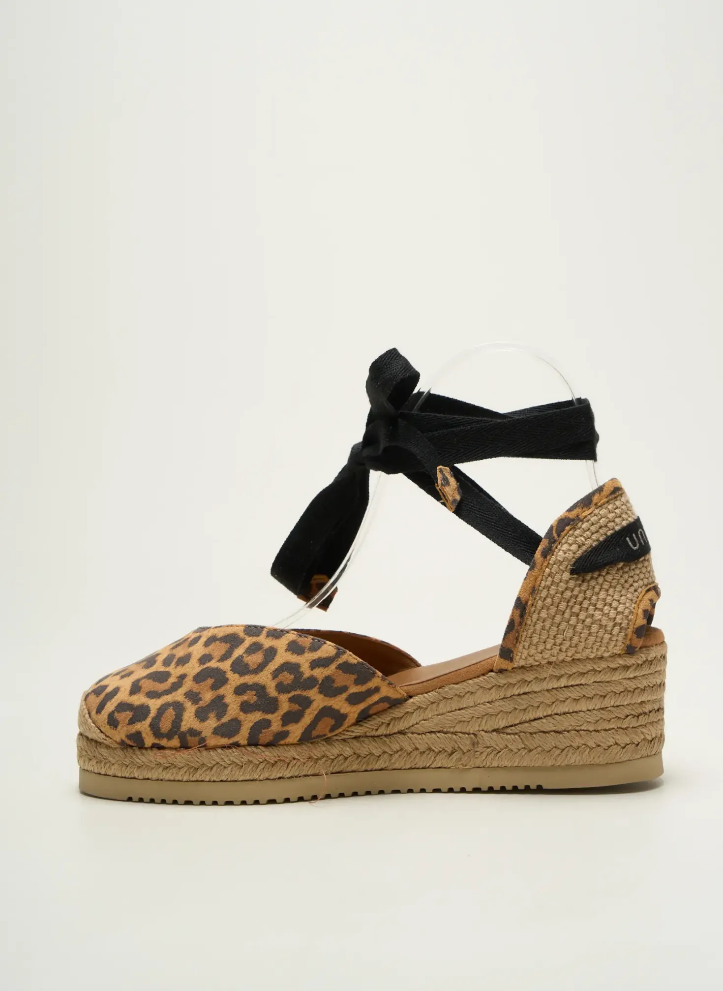 Espadrilles Unisa Beige Talon De 4 À 6cm