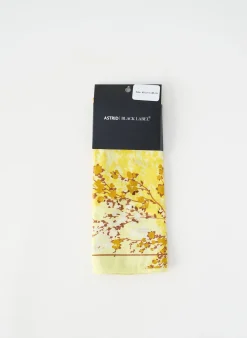 Foulard Astrid Black Label Jaune