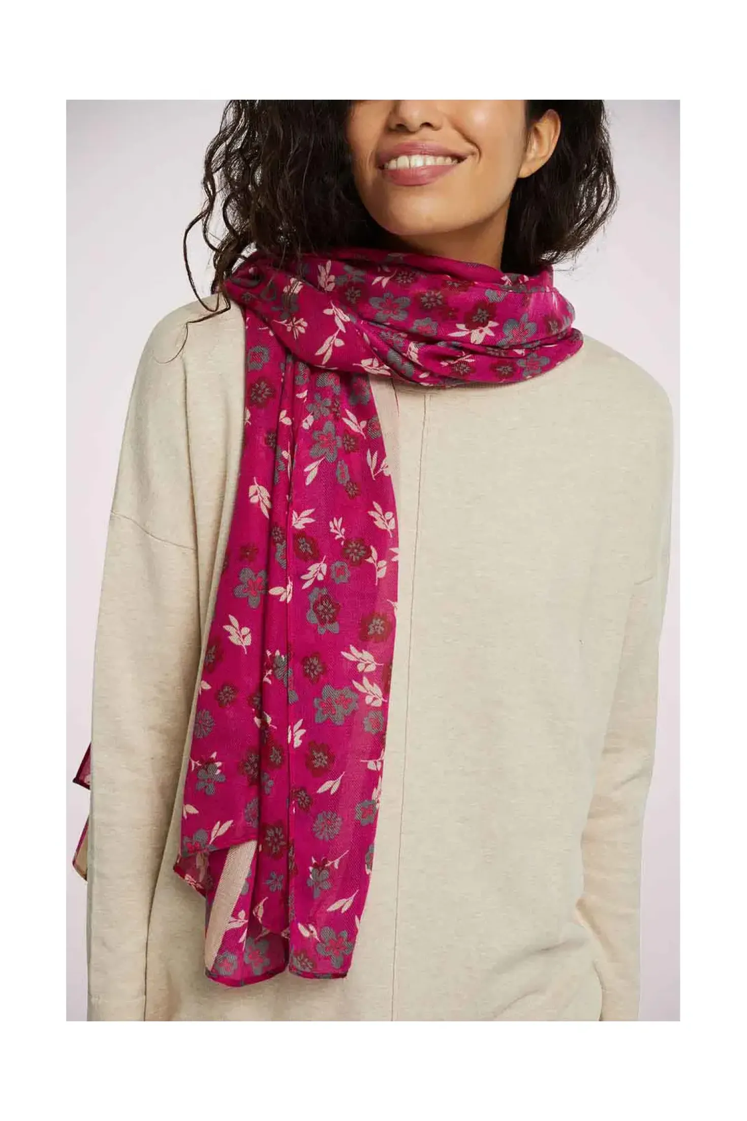 Foulard Esprit Rose