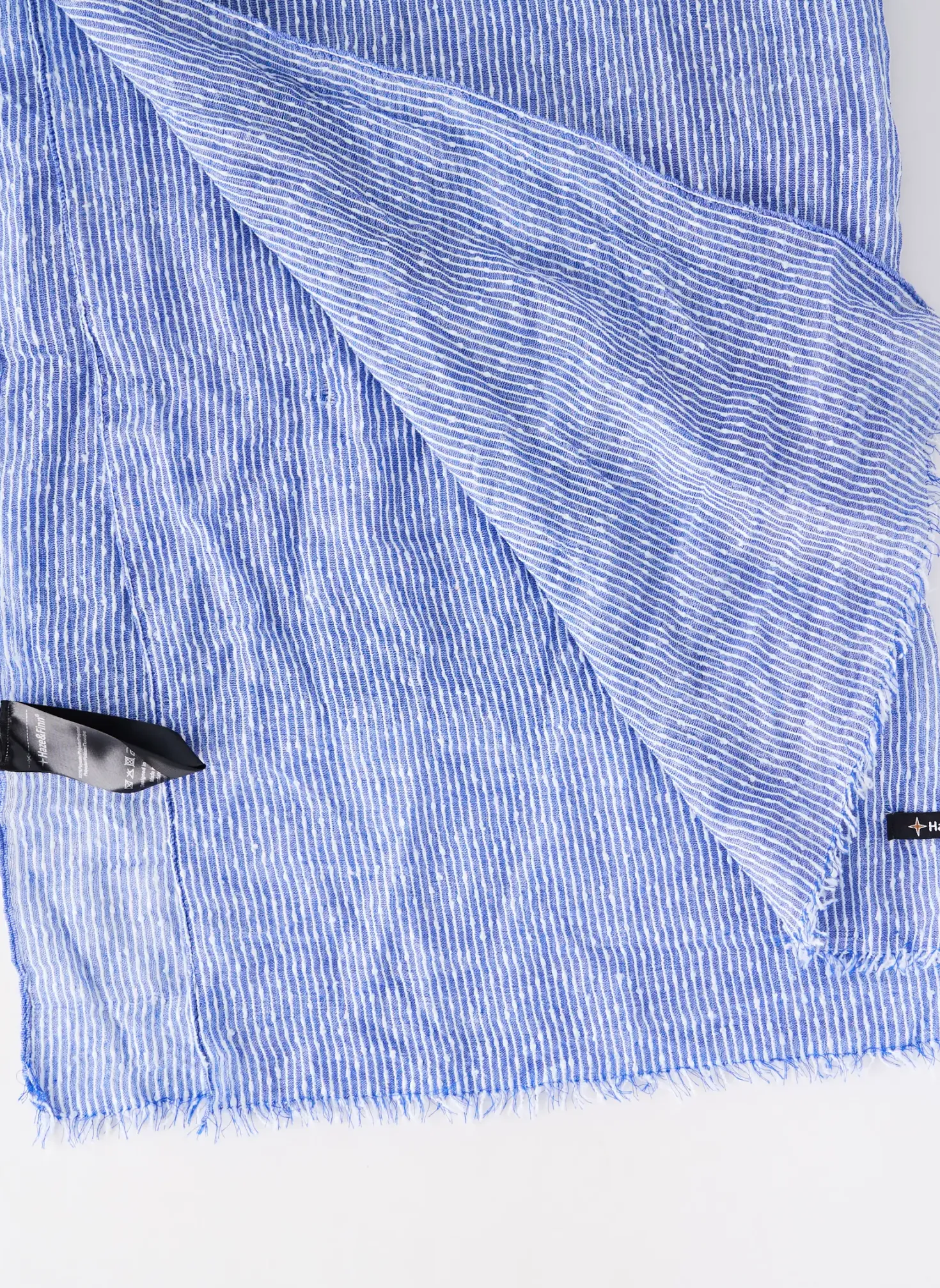 Foulard Haze&finn Bleu