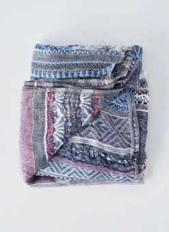 Foulard Haze&finn Bleu