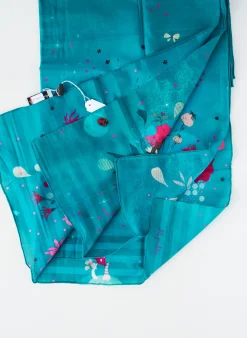 Foulard Lili Gambettes Bleu