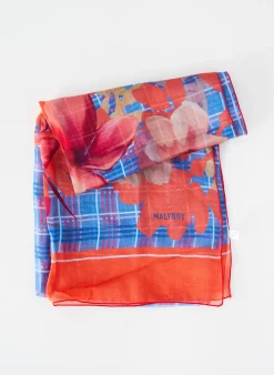 Foulard Malfroy Bleu