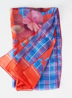 Foulard Malfroy Bleu