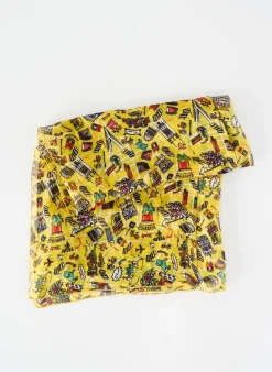 Foulard Malfroy Jaune