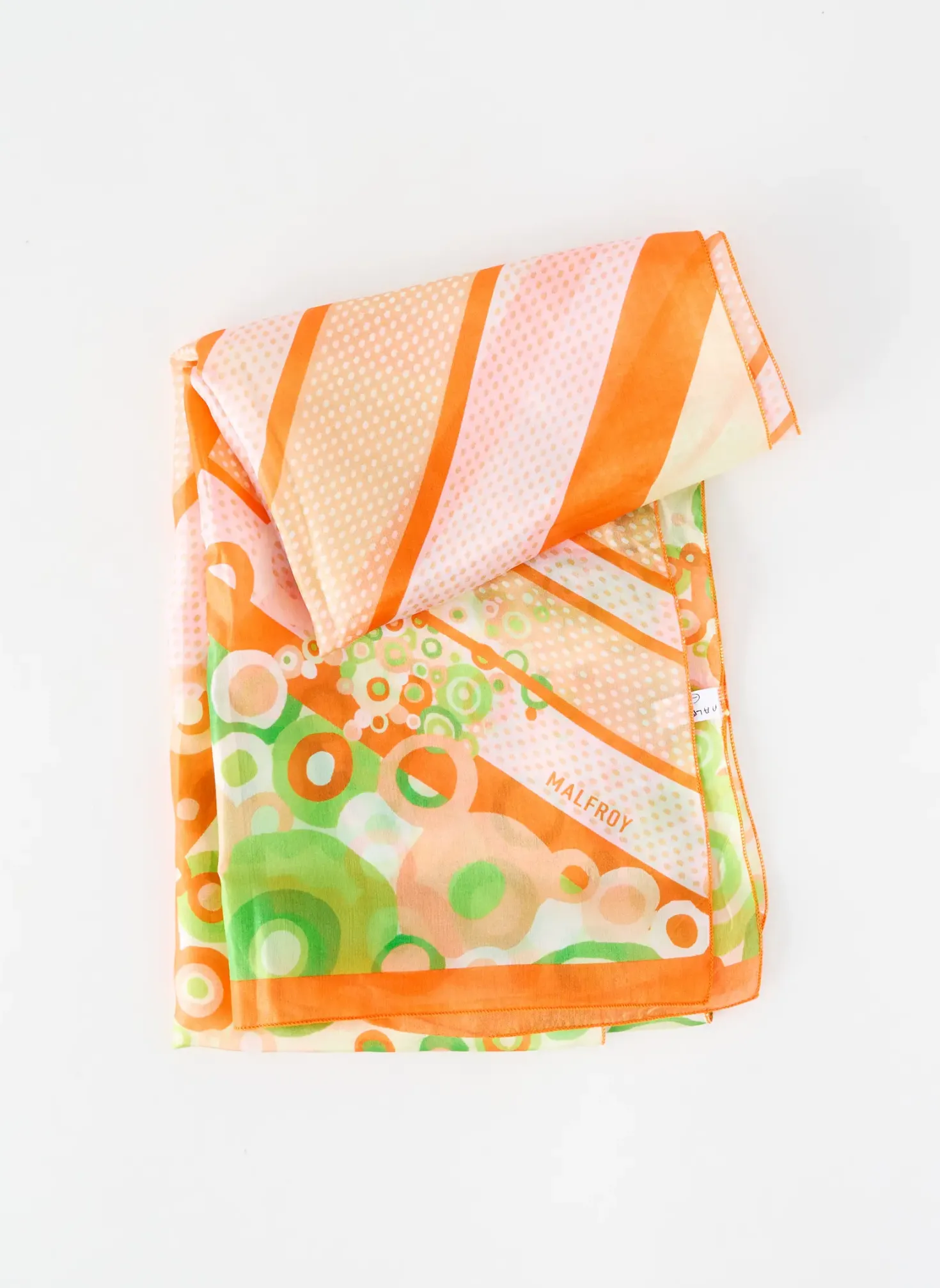 Foulard Malfroy Orange