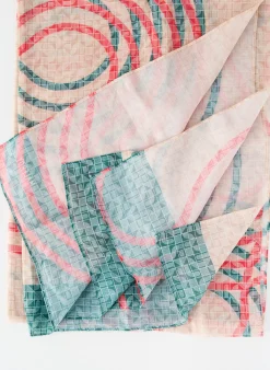 Foulard Malfroy Rose