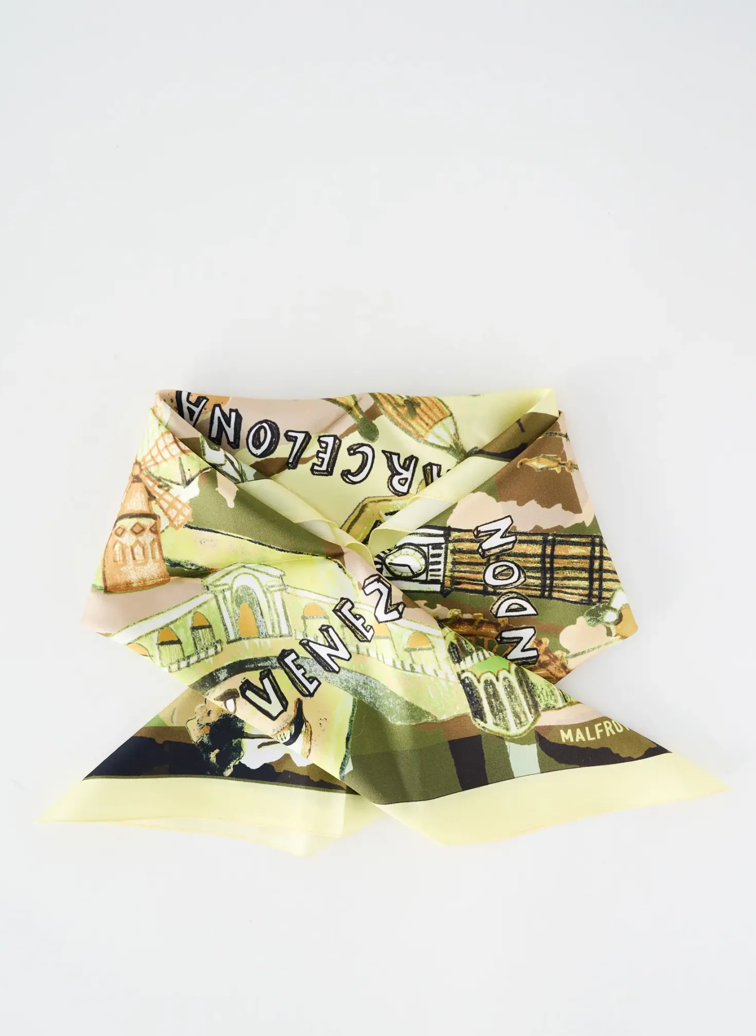 Foulard Malfroy Vert