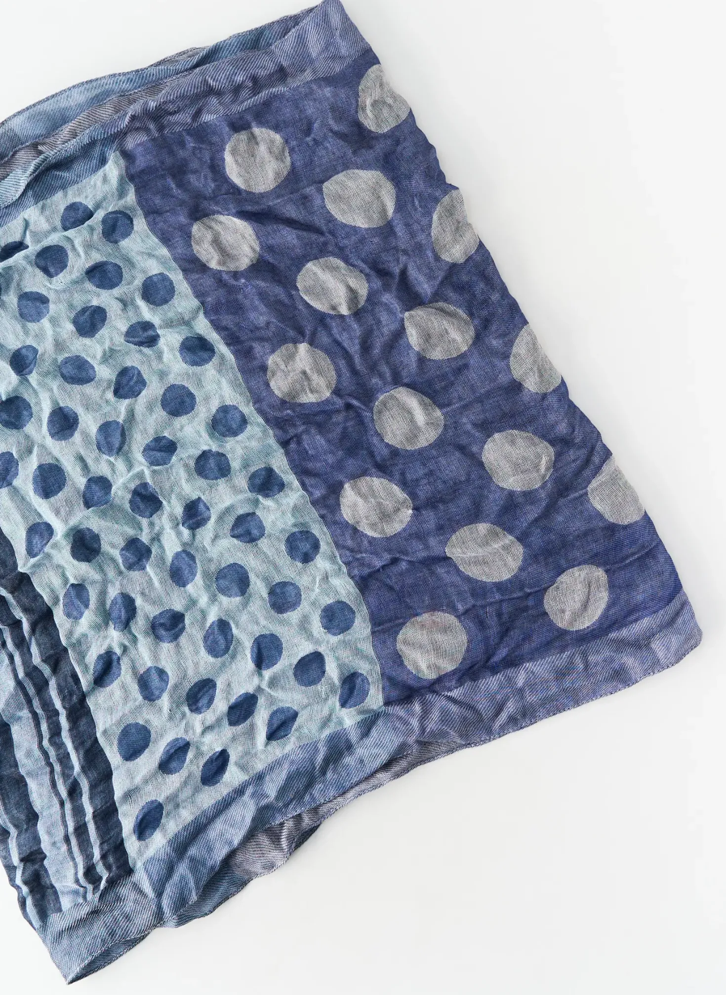 Foulard State Of Art Bleu