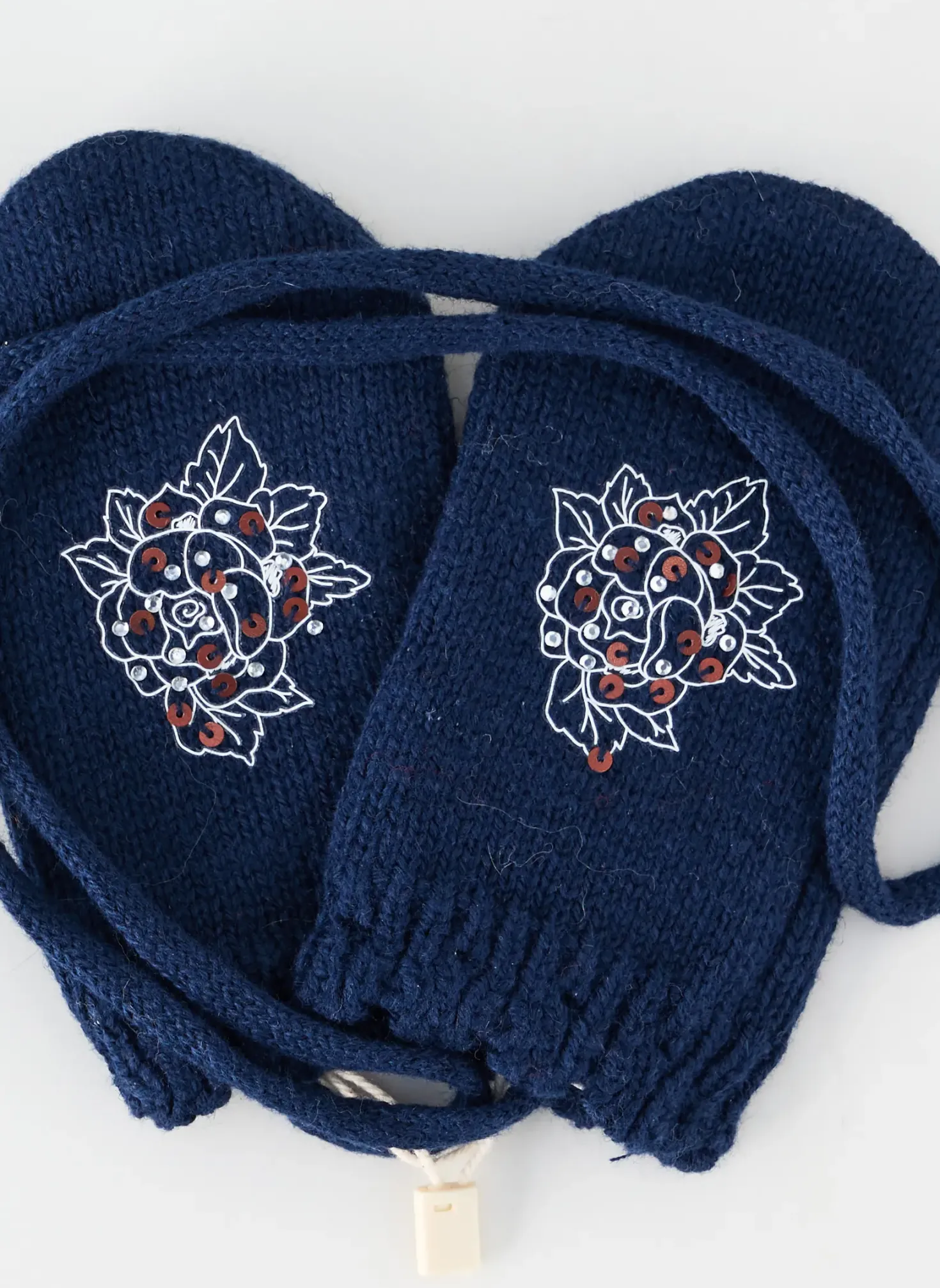Gants Boboli Bleu