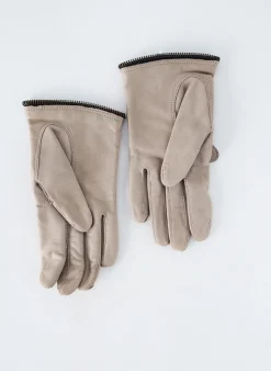 Gants Maison Fabre Beige