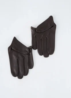 Gants Maison Fabre Marron