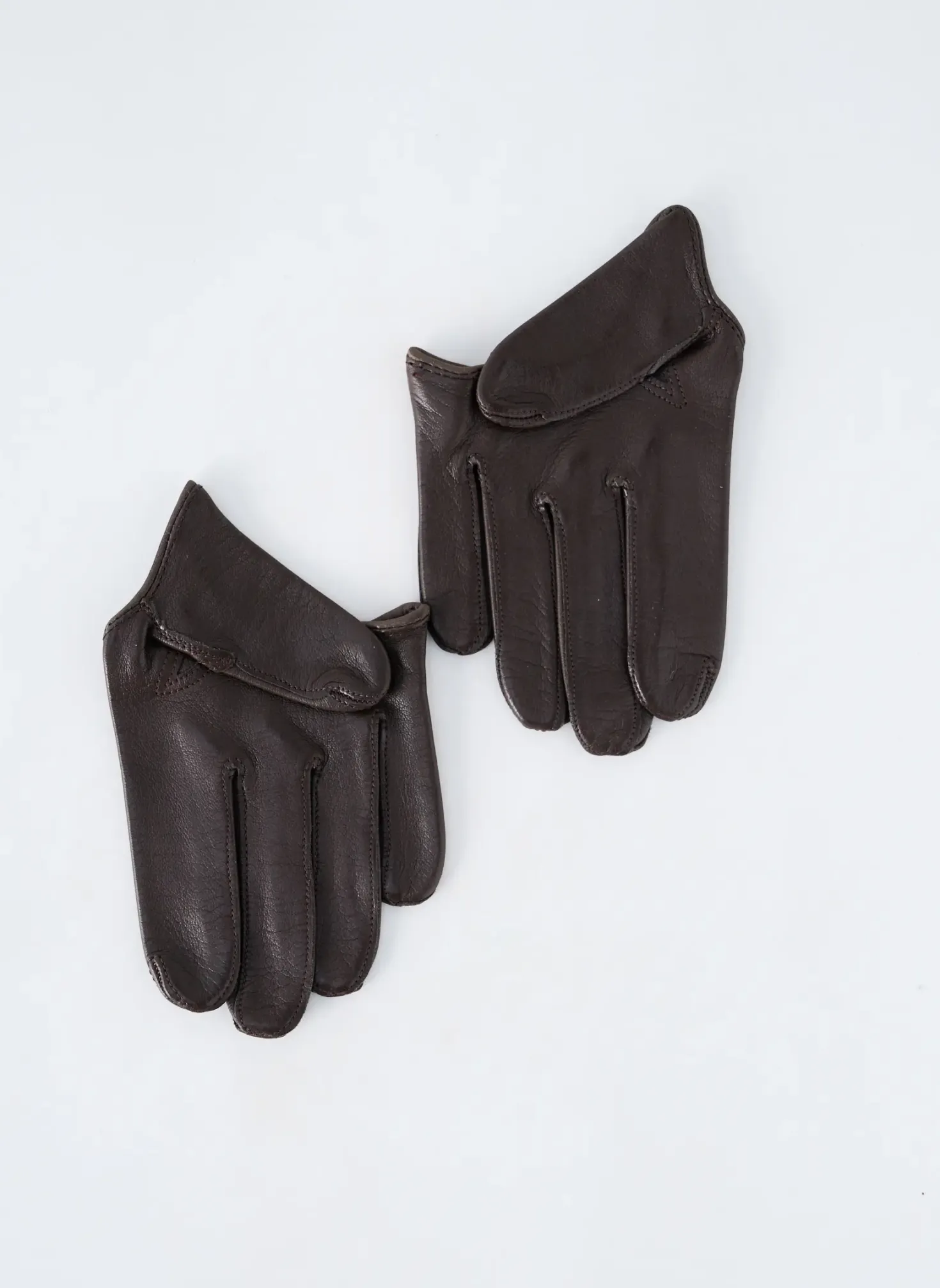 Gants Maison Fabre Marron