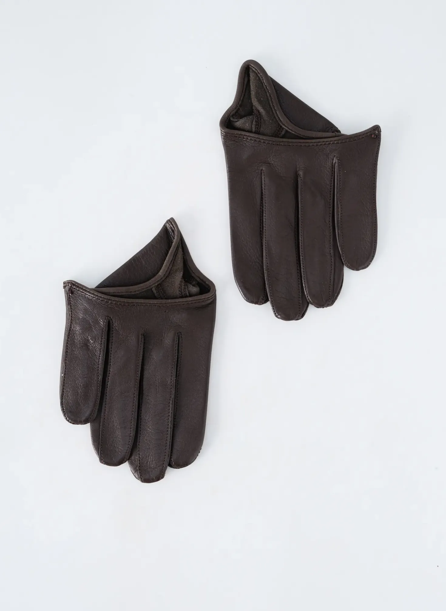 Gants Maison Fabre Marron
