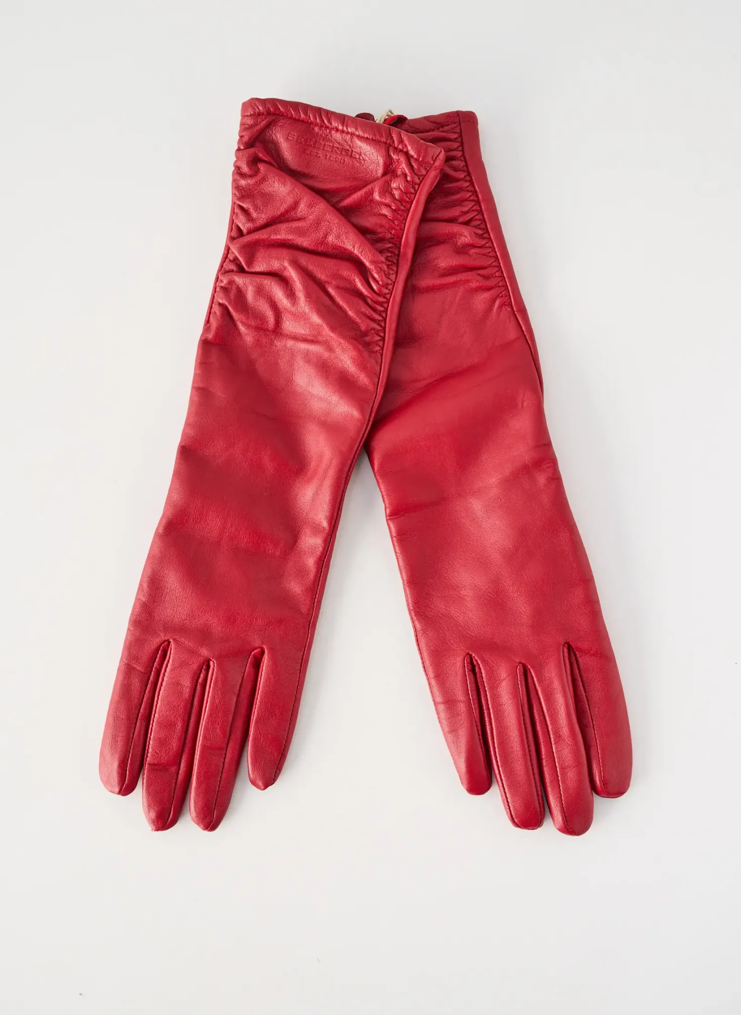 Gants Seeberger Rouge