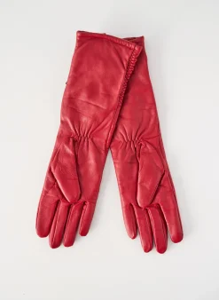 Gants Seeberger Rouge