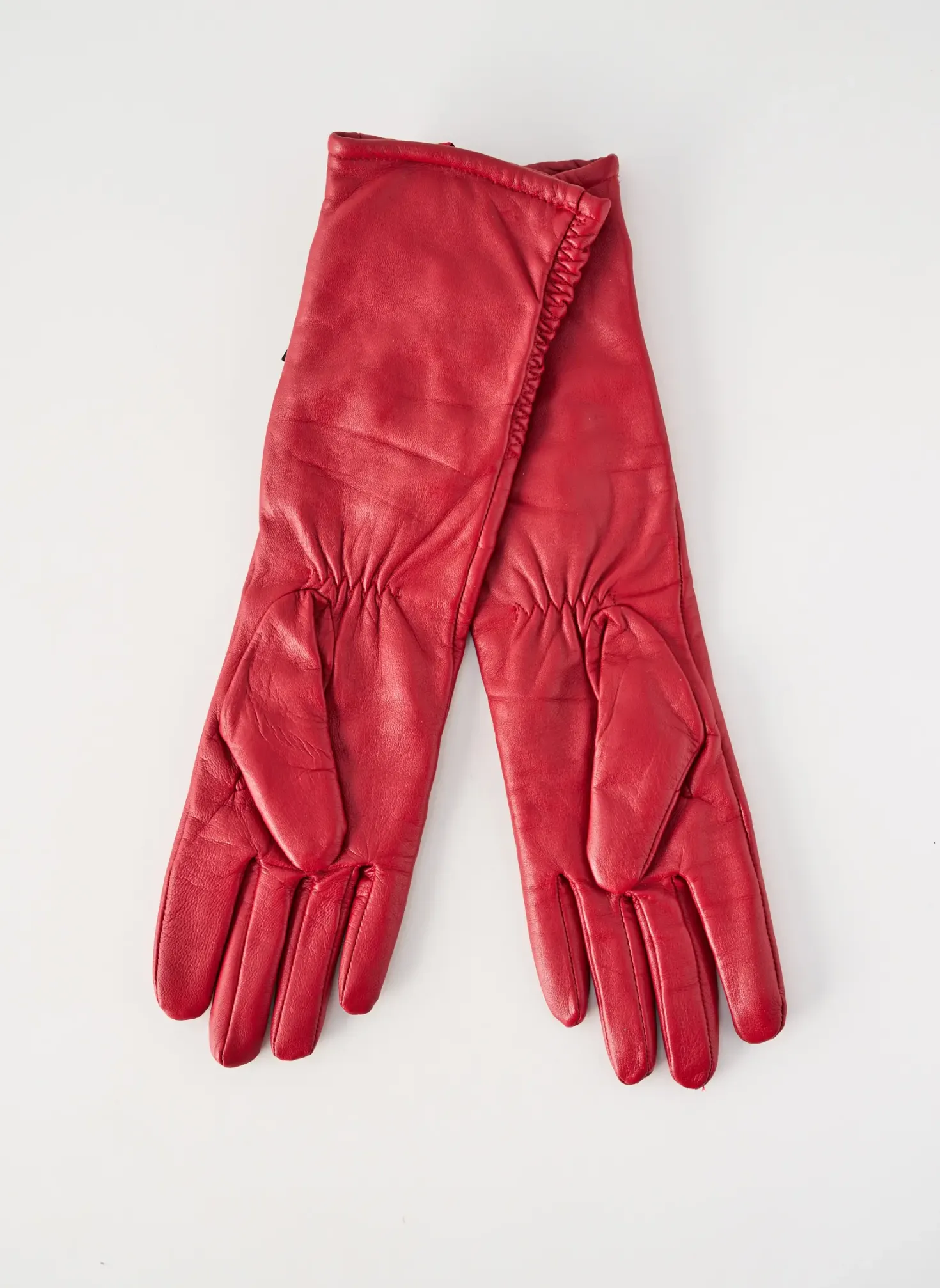 Gants Seeberger Rouge