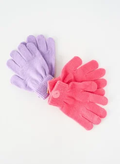 Gants Six Rose