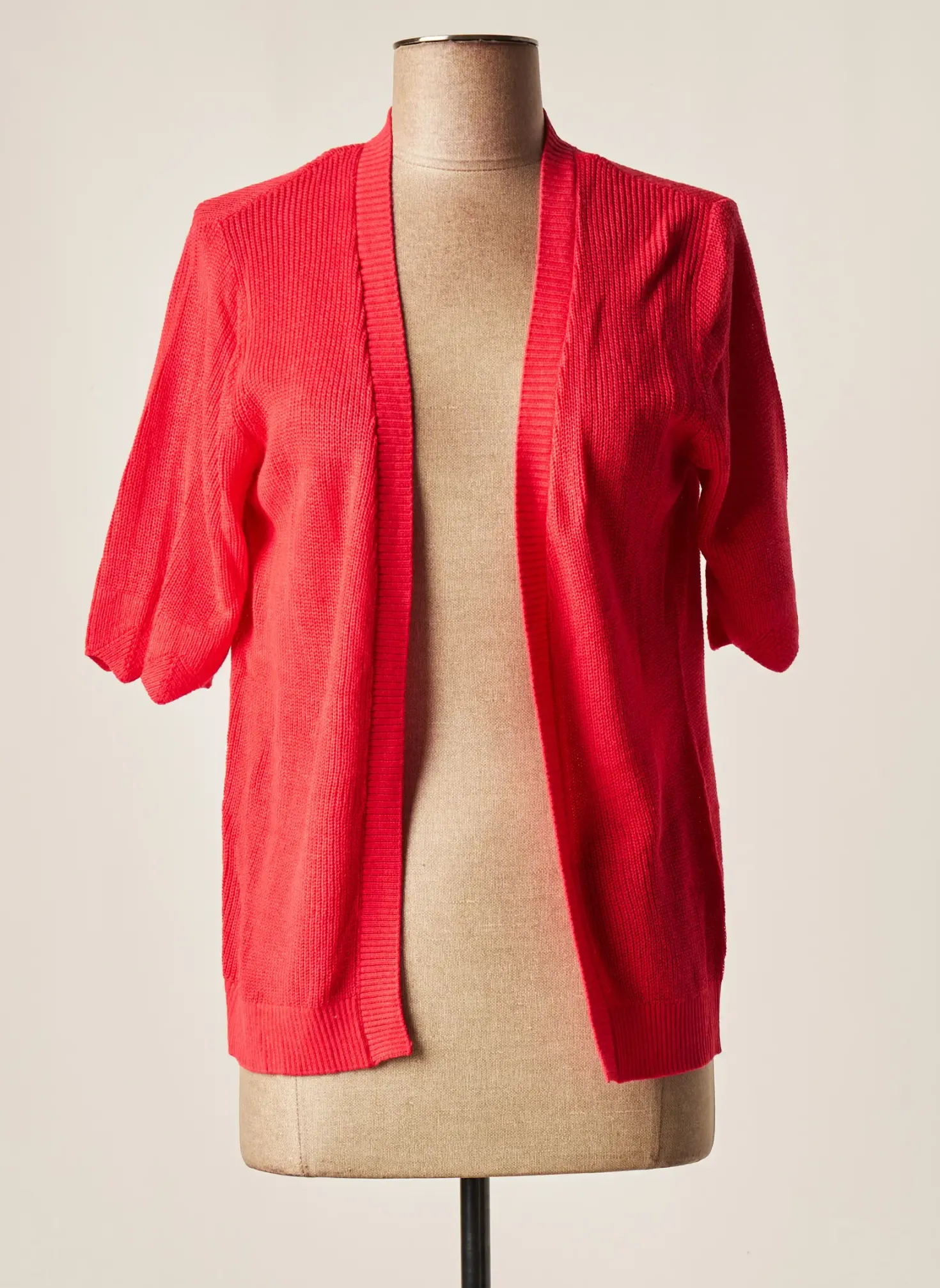 Gilet Manches Courtes Yest Rose