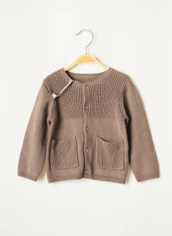 Gilet Manches Longues Absorba Taupe
