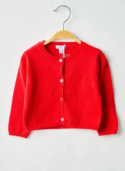 Gilet Manches Longues Absorba Rouge