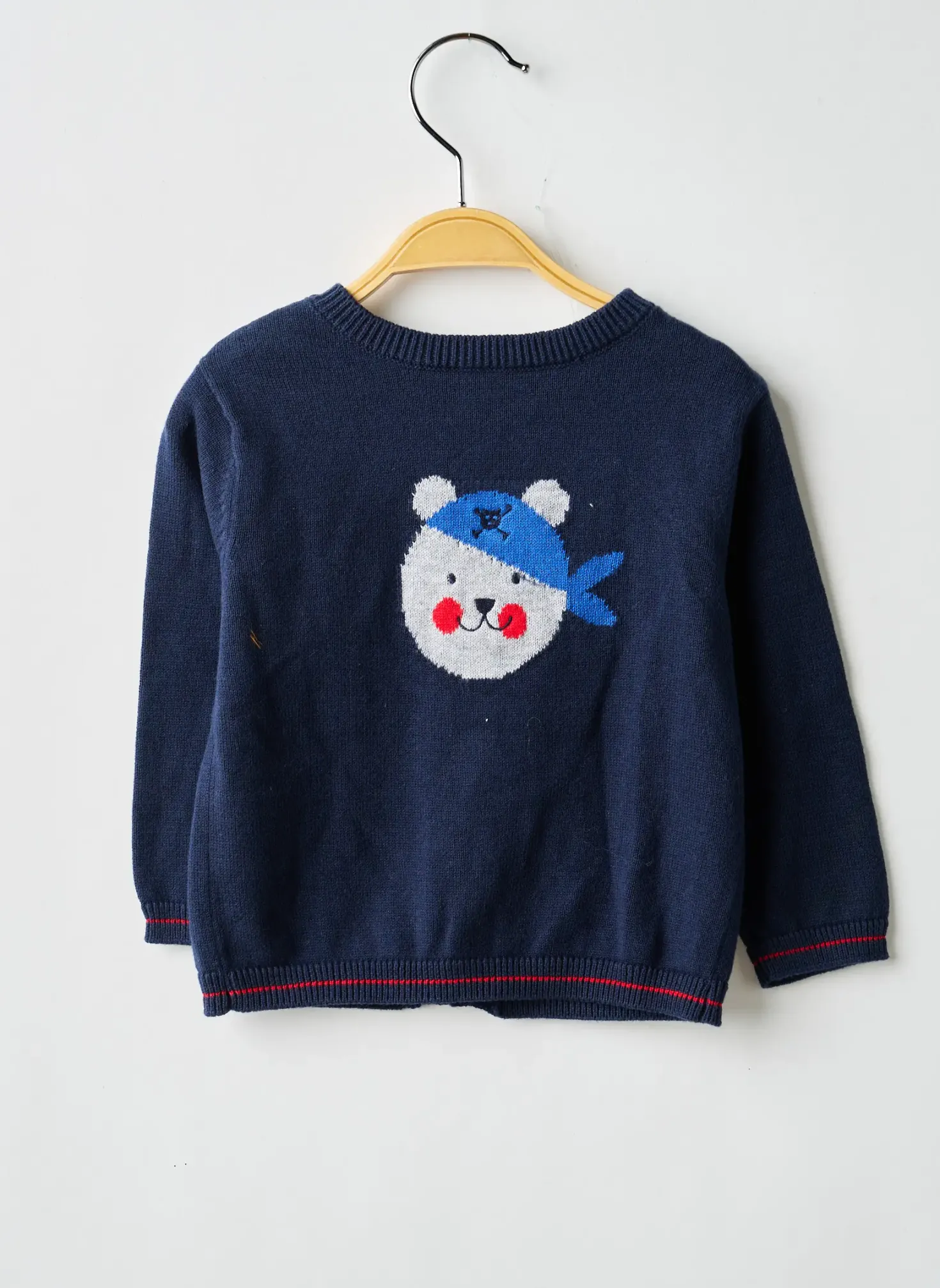Gilet Manches Longues Absorba Bleu