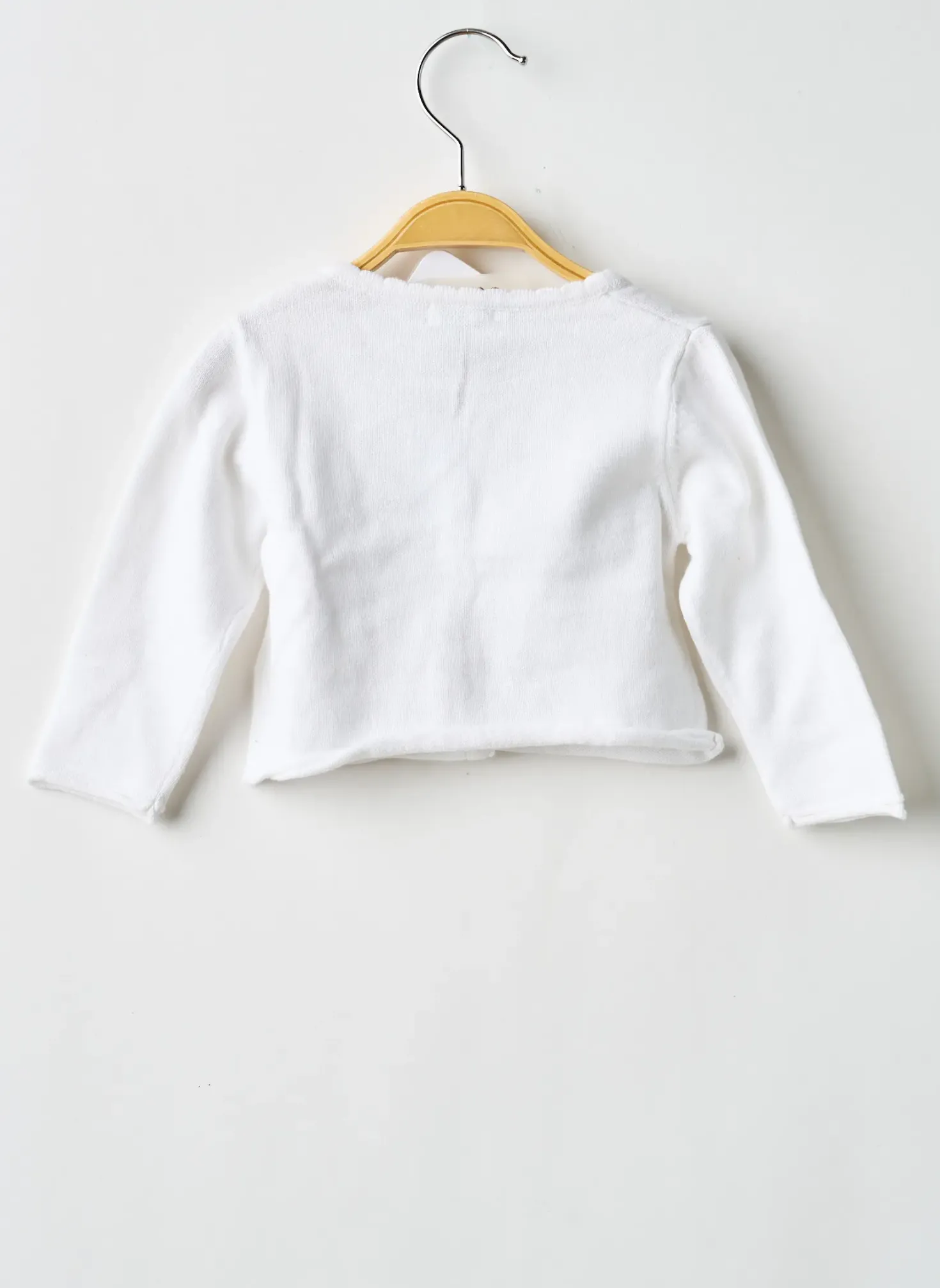 Gilet Manches Longues Absorba Blanc