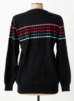 Gilet Manches Longues Agathe & Louise Noir