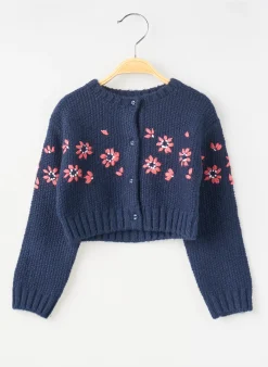 Gilet Manches Longues Boboli Bleu