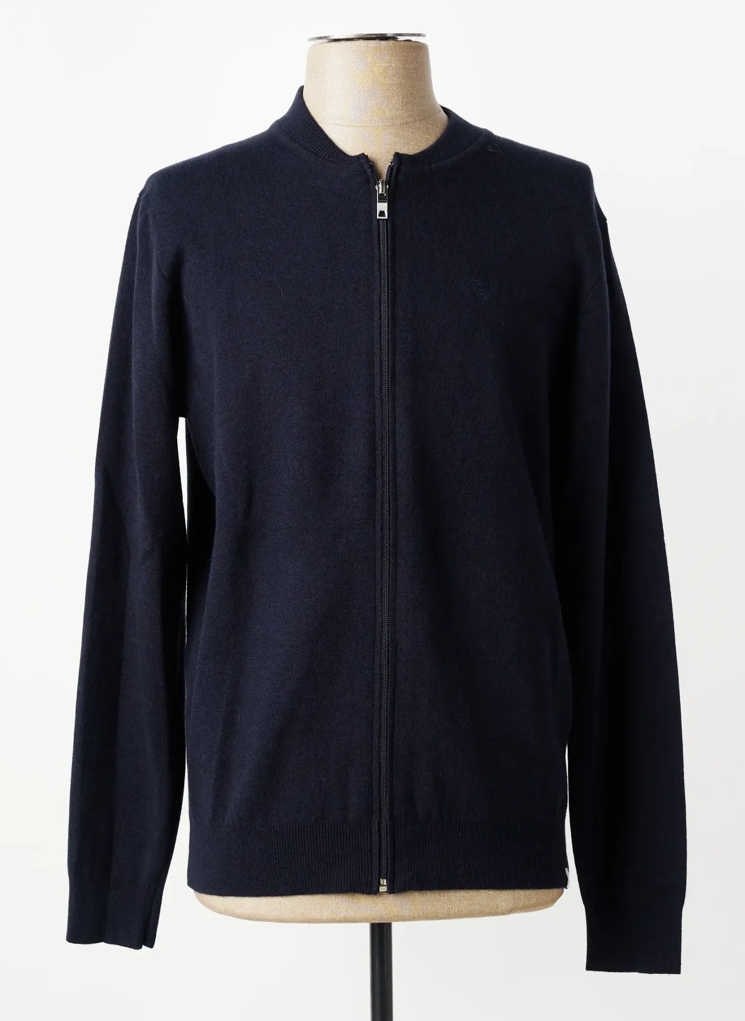 Gilet Manches Longues Cambridge Bleu