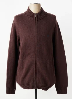 Gilet Manches Longues Cambridge Marron