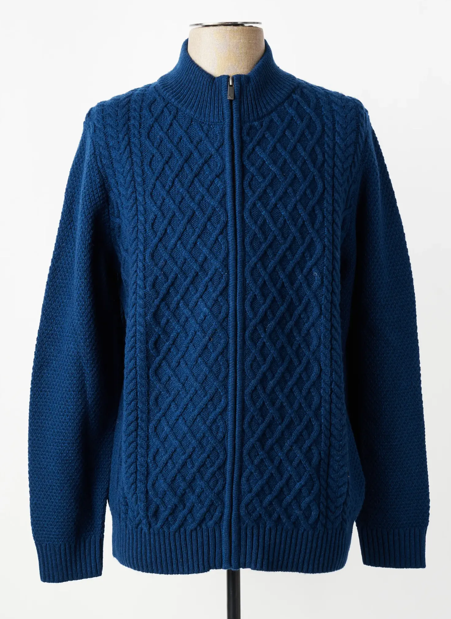 Gilet Manches Longues Cambridge Bleu