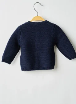 Gilet Manches Longues Carrement Beau Bleu
