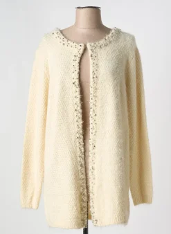 Gilet Manches Longues Cherry Couture Beige