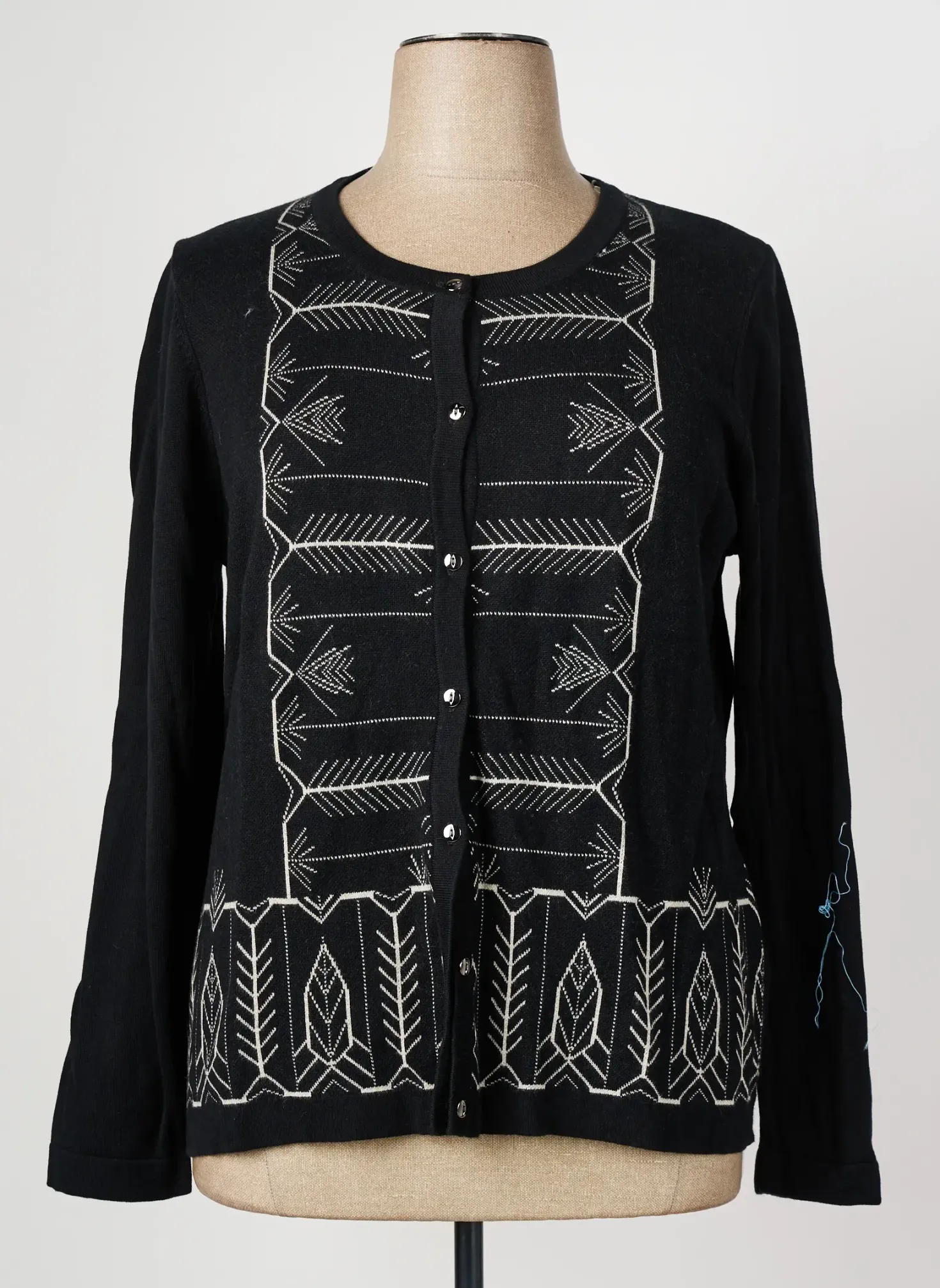 Gilet Manches Longues Christine Laure Noir