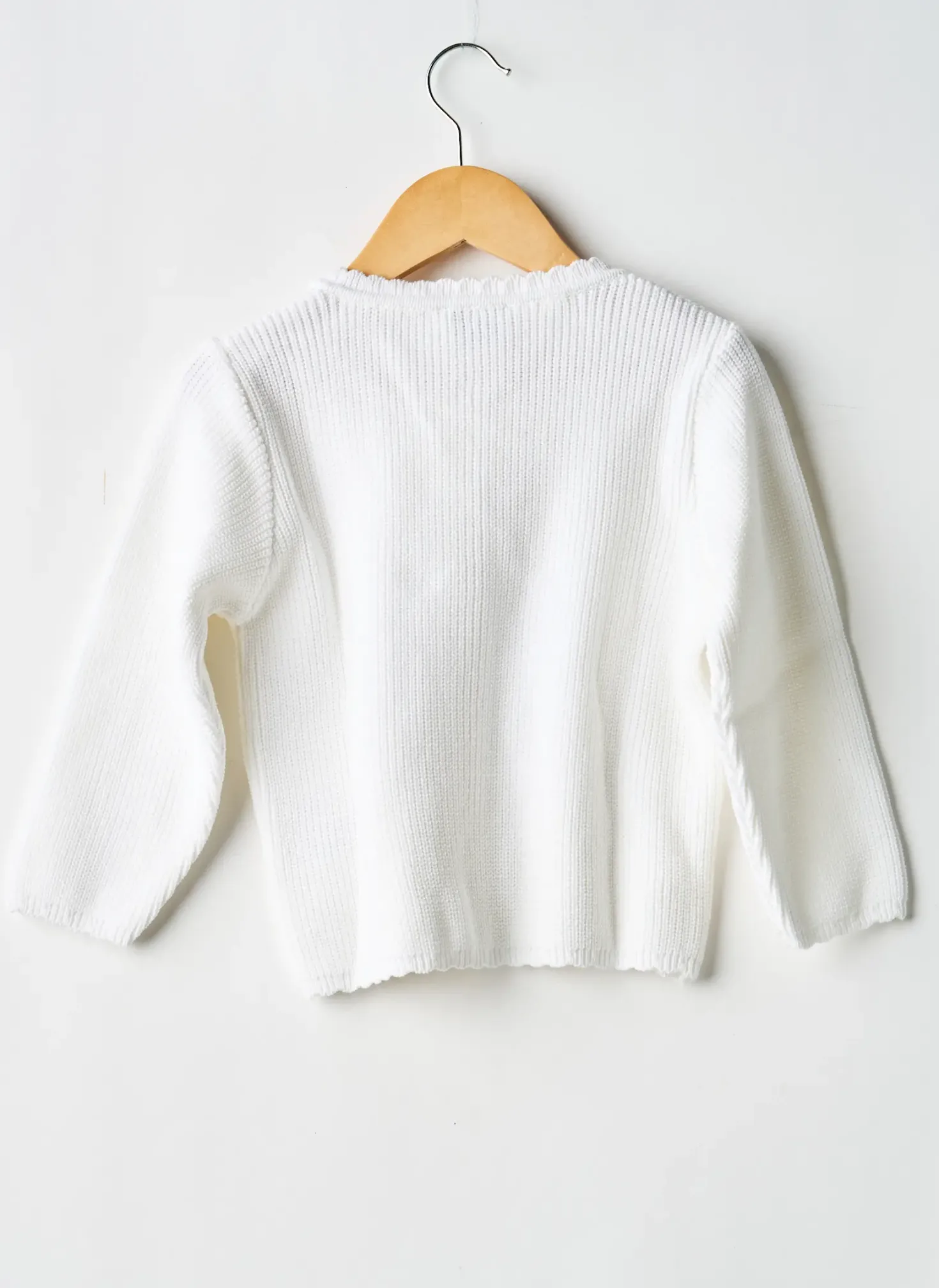 Gilet Manches Longues Coudemail Blanc