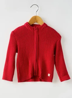 Gilet Manches Longues Coudemail Rouge