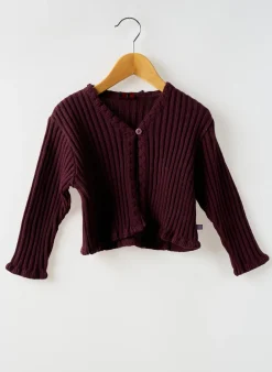 Gilet Manches Longues Coudemail Violet