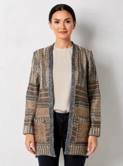 Gilet Manches Longues Desigual Gris