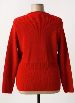 Gilet Manches Longues Duger Rouge