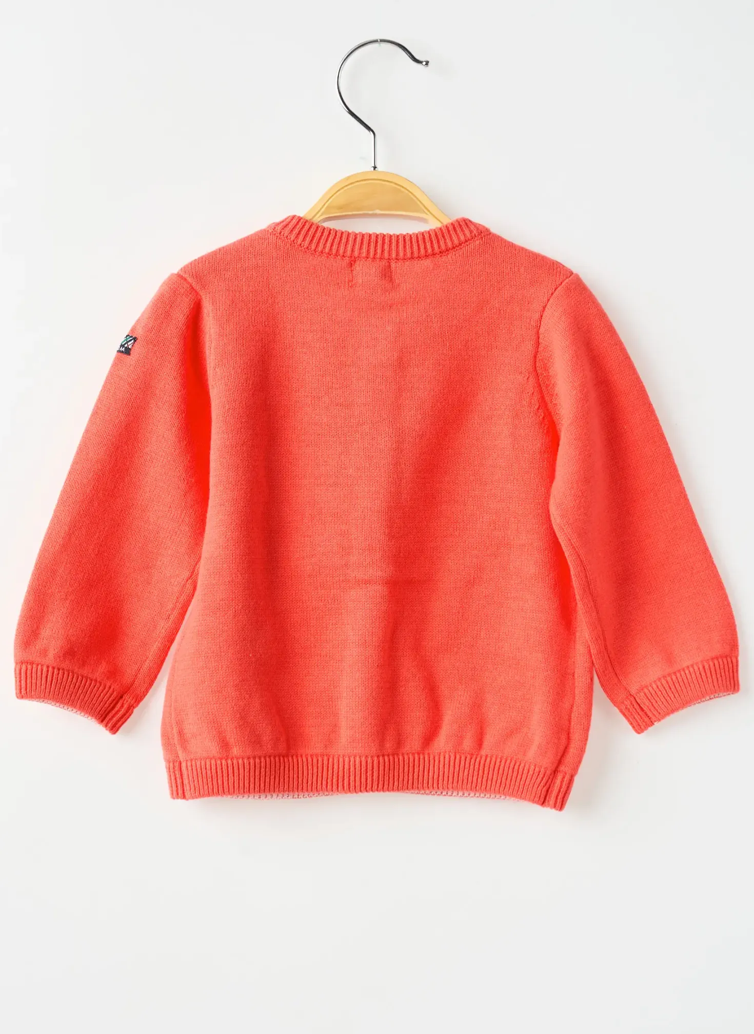 Gilet Manches Longues Elle Est Ou La Mer Orange