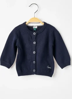 Gilet Manches Longues Elle Est Ou La Mer Bleu