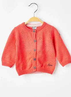 Gilet Manches Longues Elle Est Ou La Mer Rose