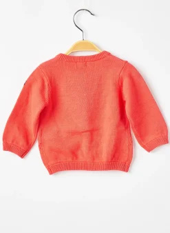 Gilet Manches Longues Elle Est Ou La Mer Rose