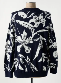 Gilet Manches Longues Frank Walder Bleu