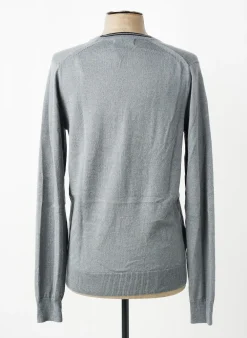 Gilet Manches Longues Fred Perry Gris