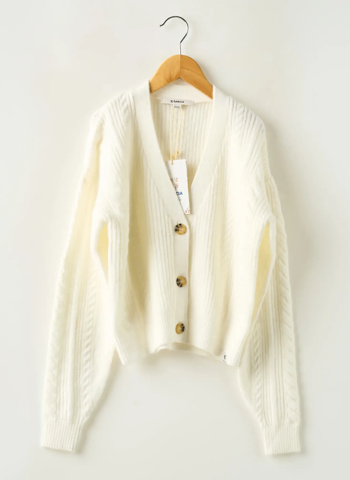 Gilet Manches Longues Garcia Beige